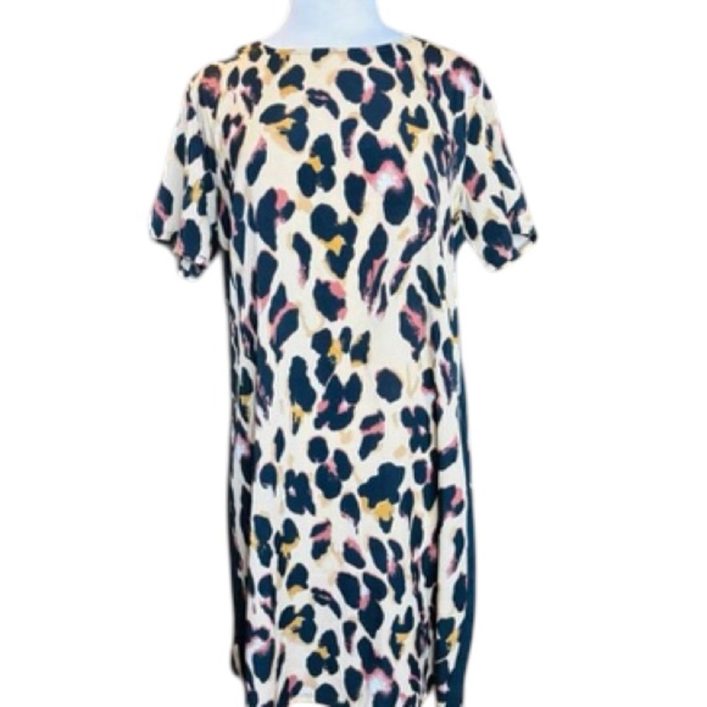 Stylish Leopard Print Midi Dress